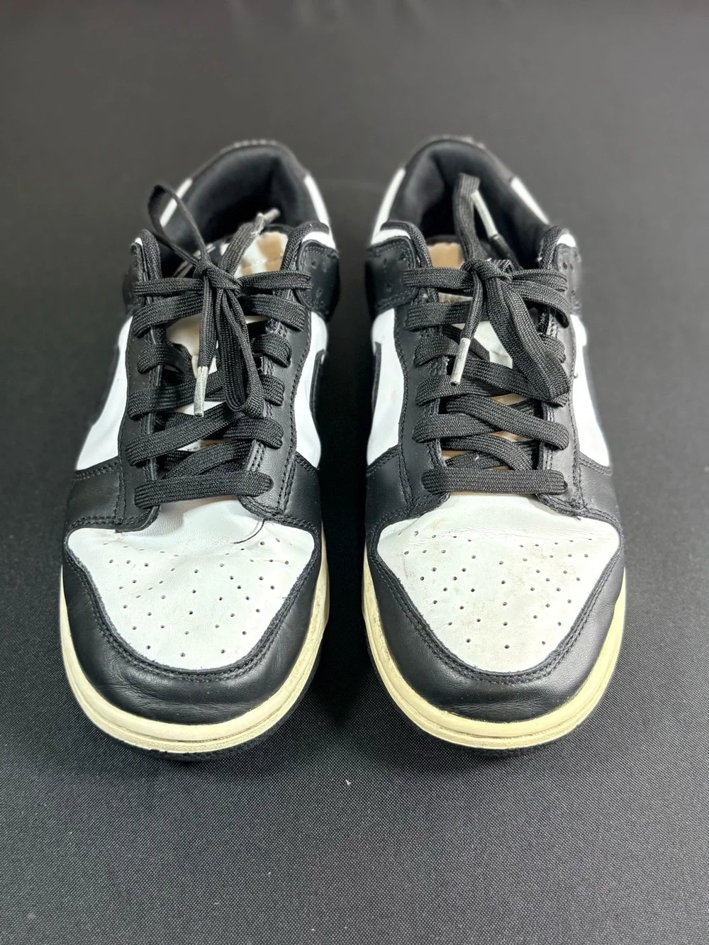 Nike Black and White Low-Top Sneakers